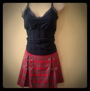 Cute schoolgirl skirt & tee